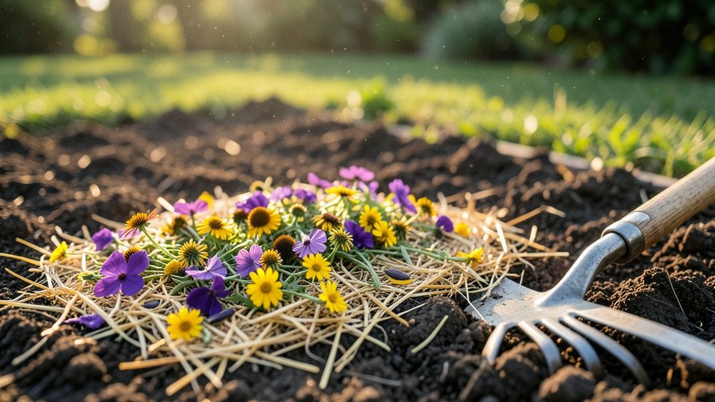 Can You Put Mulch Over Wildflower Seeds: Lightweight Layering for Germination Success