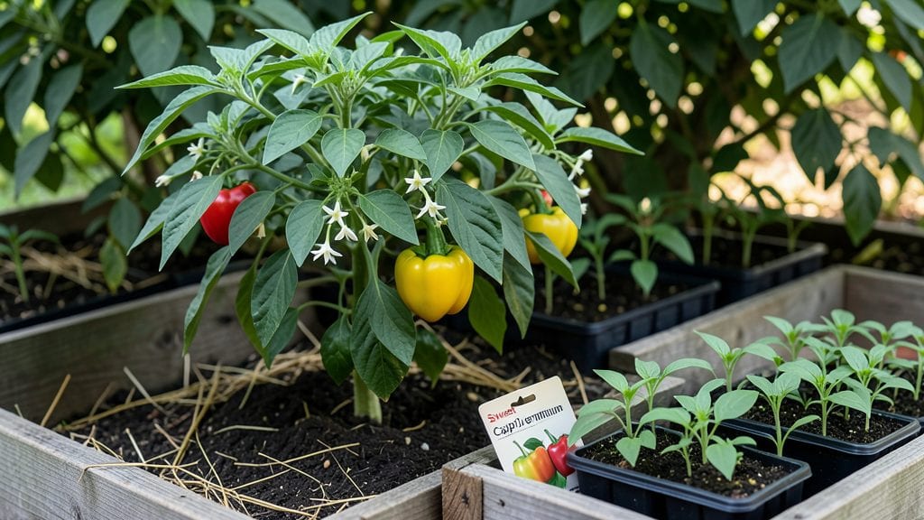 Sweet Peppers Seeds: Year-Round Harvesting From a Single Plant
